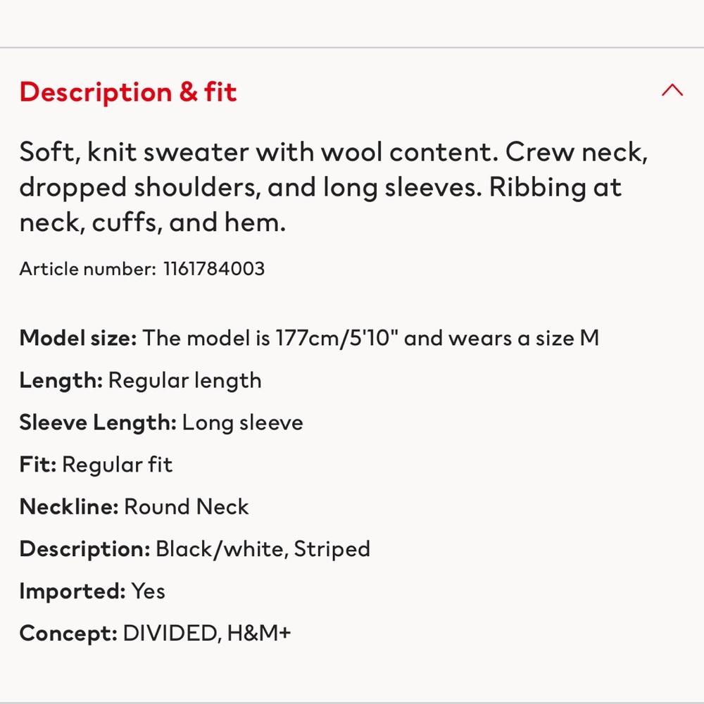 H&M Sweater - Picture 5 of 6